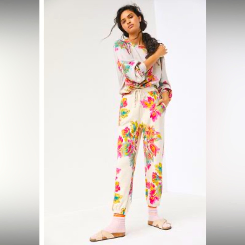 Anthropology Saturday Sunday Jogger Set Size Medium